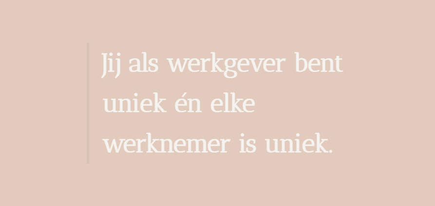 Een quote over personeelszaken en personeelsadvies